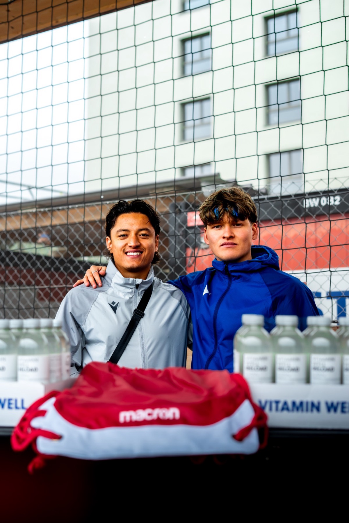 Doménico Peña und Robinho Wildhaber an einem 11ONE-Event
